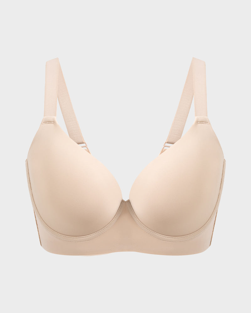 Back-Smoothing Plunge Bra