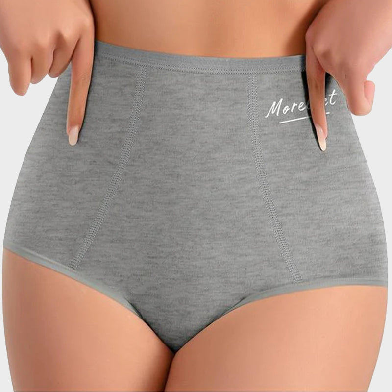 Women's High-Waisted Underwear, Breathable & Comfortable Panties