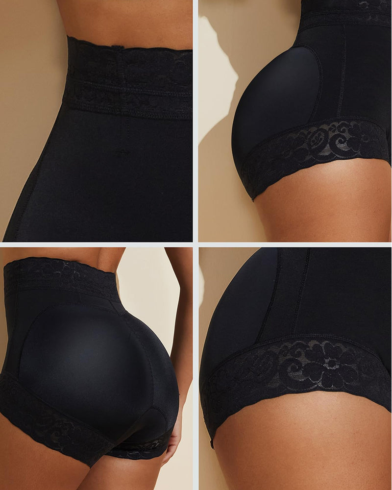 High Waist Shapewear Panty with Anti-Slip Silicone Band