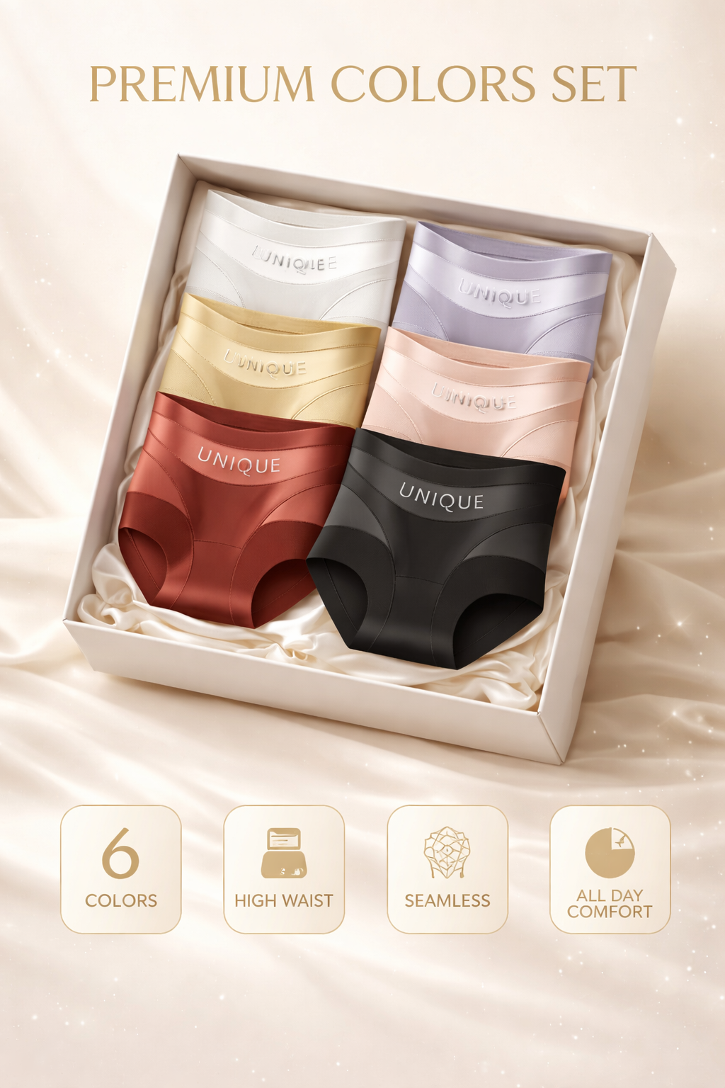 Women’s High-Waisted Tummy Control Seamless Bodyshorts
