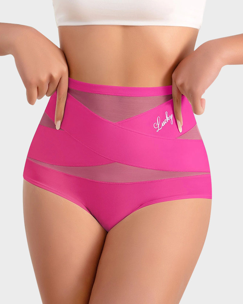 High-Waist Tummy Control Seamless Shaping Panties(4/8 Pack)