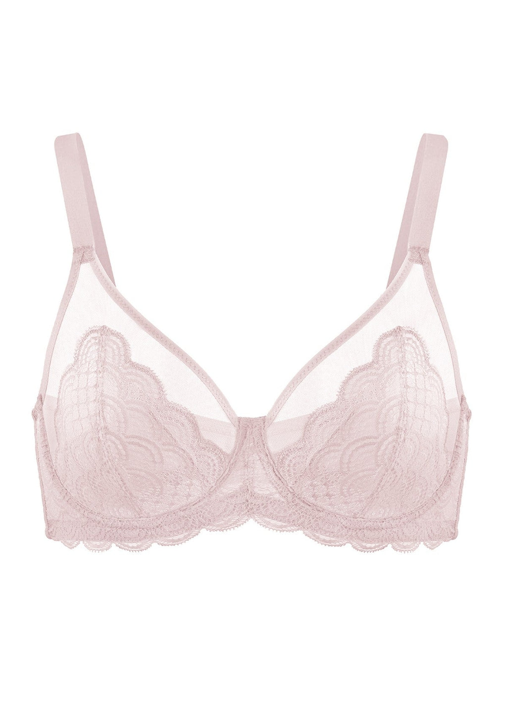 Mermaid Scales Lace Unlined Bra