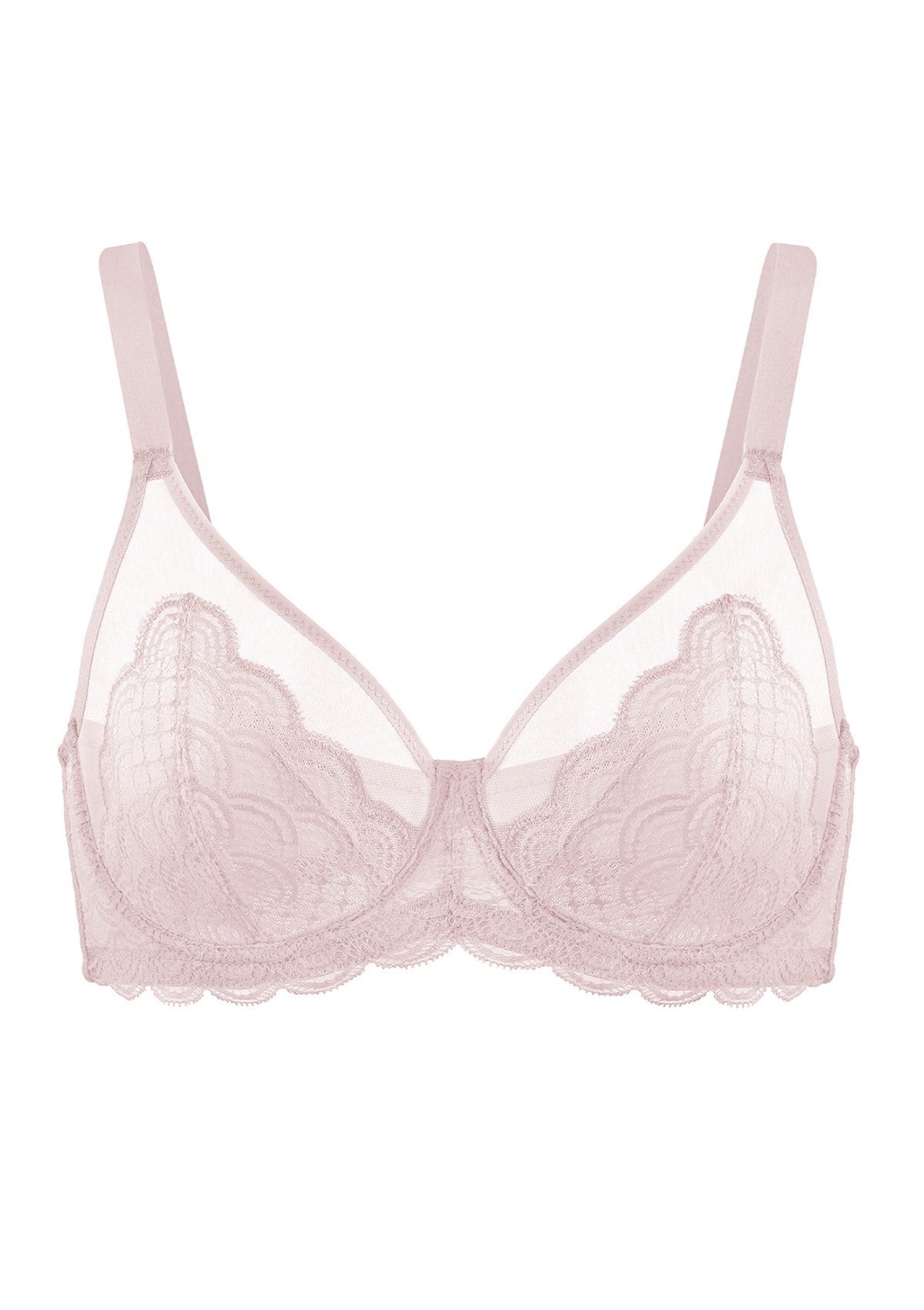 Mermaid Scales Lace Unlined Bra